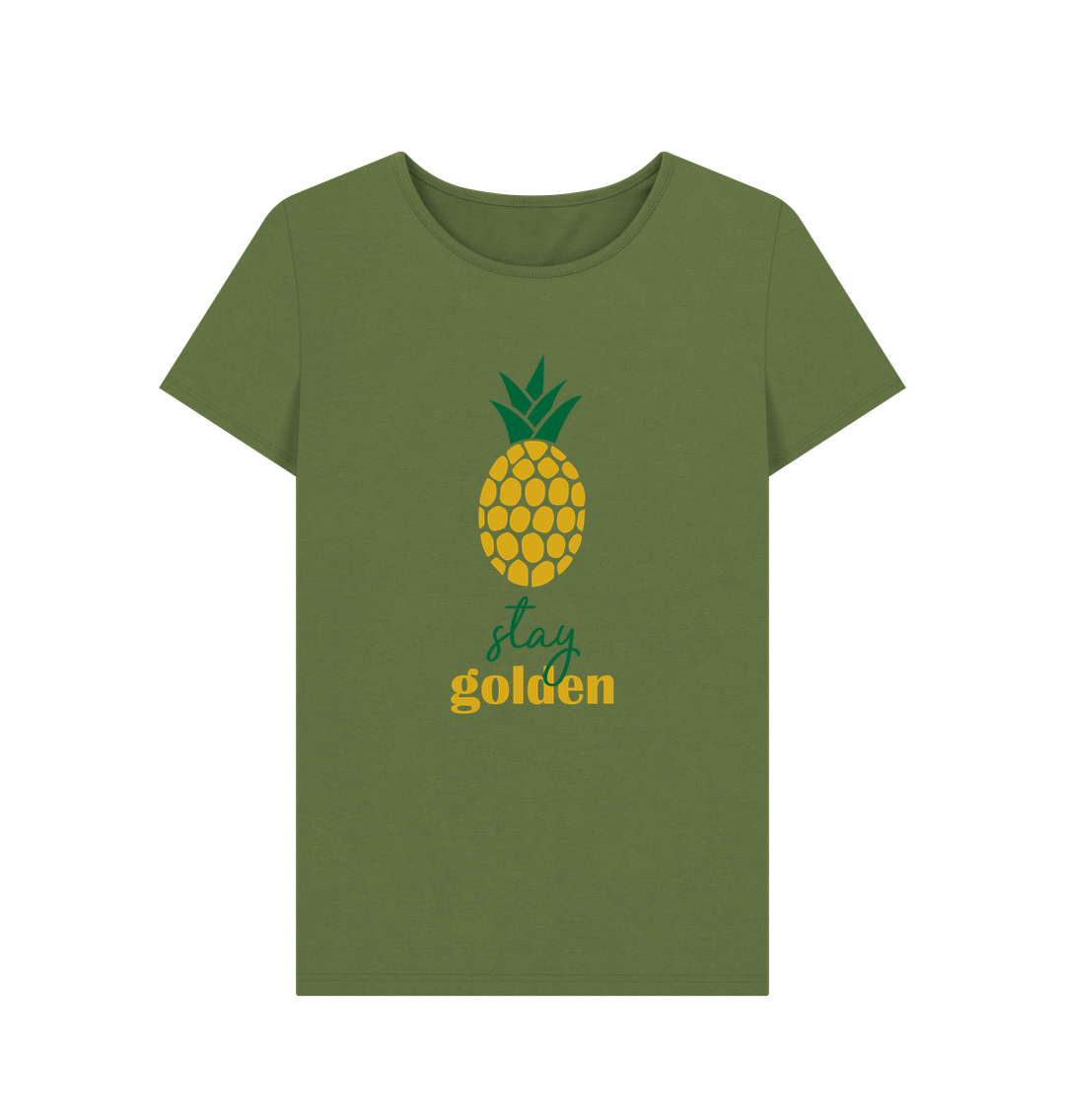 Khaki Printed T-shirt