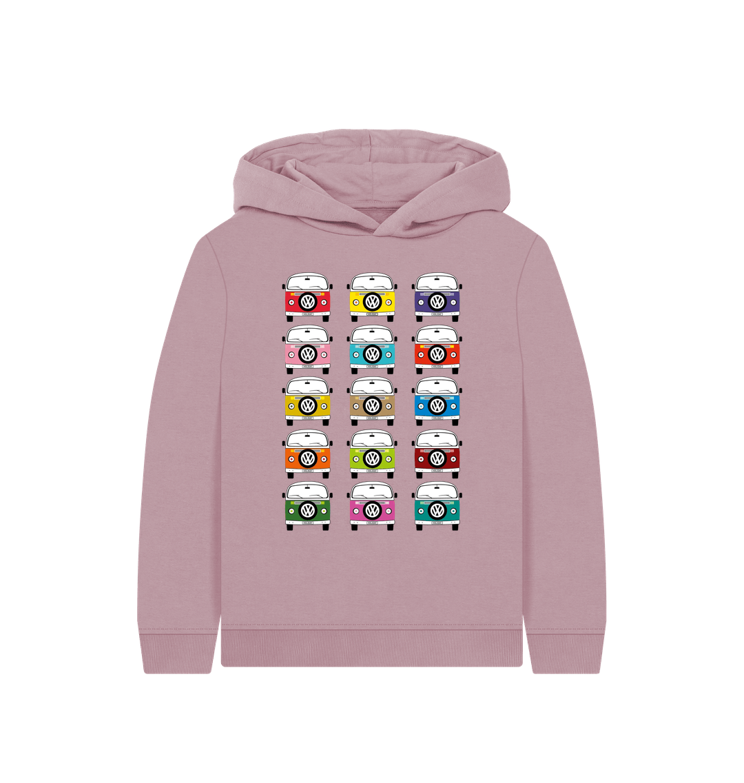 Mauve Children's Favourite Campervan Holiday T-shirt