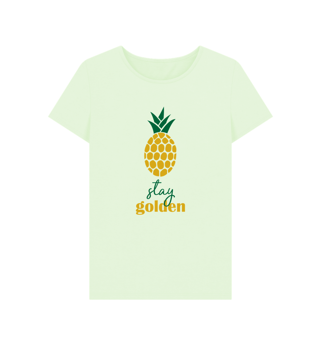 Pastel Green Printed T-shirt