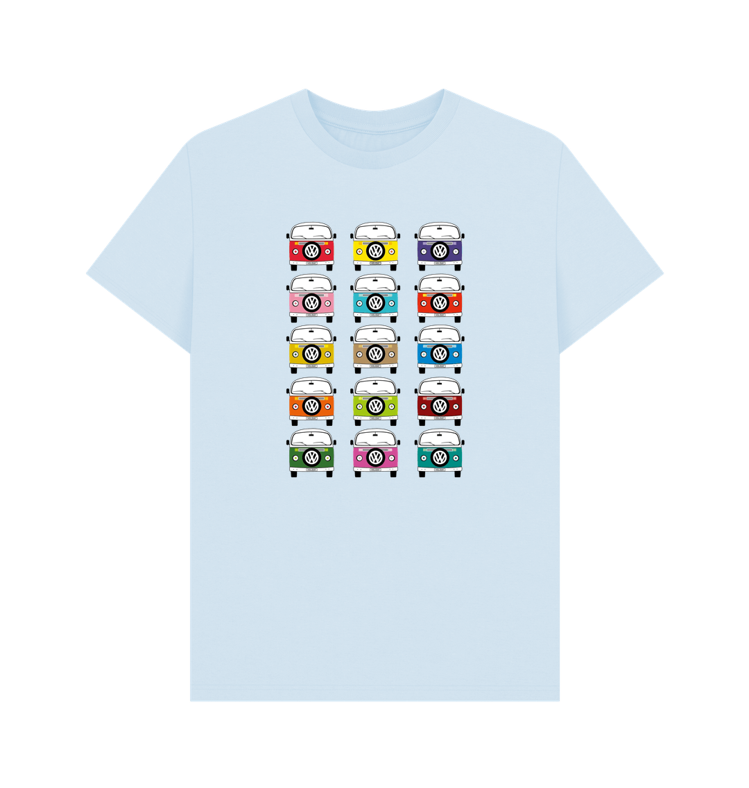 Sky Blue Women's Favourite Campervan Holiday T-shirt