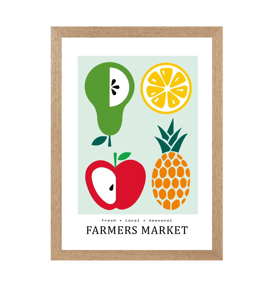 Natural Frame Framed art print