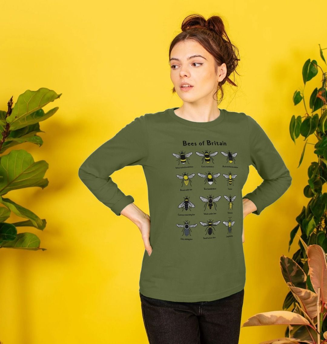 Women's Bees of Britain Long Sleeve T-shirt