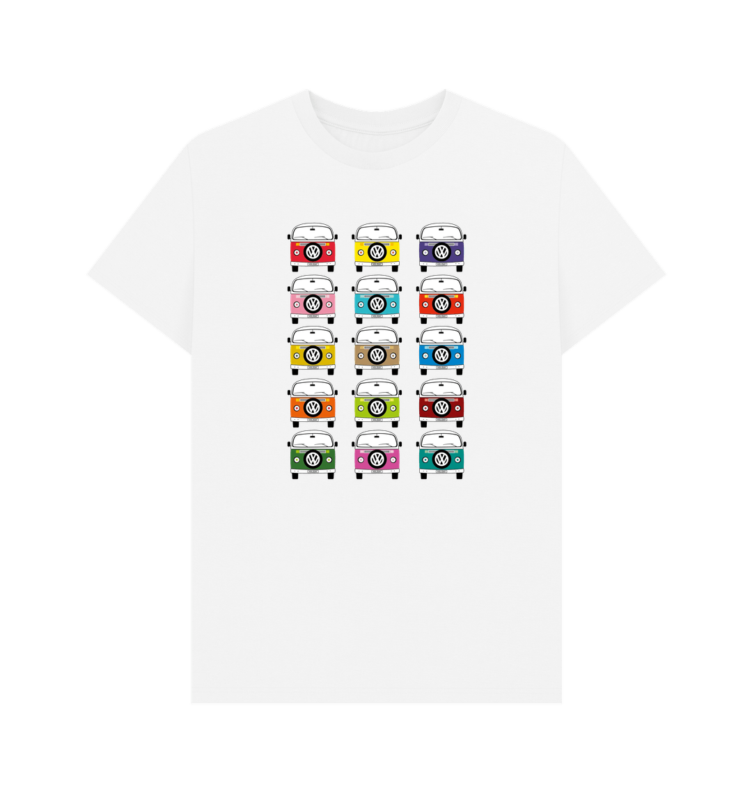 White Women's Favourite Campervan Holiday T-shirt