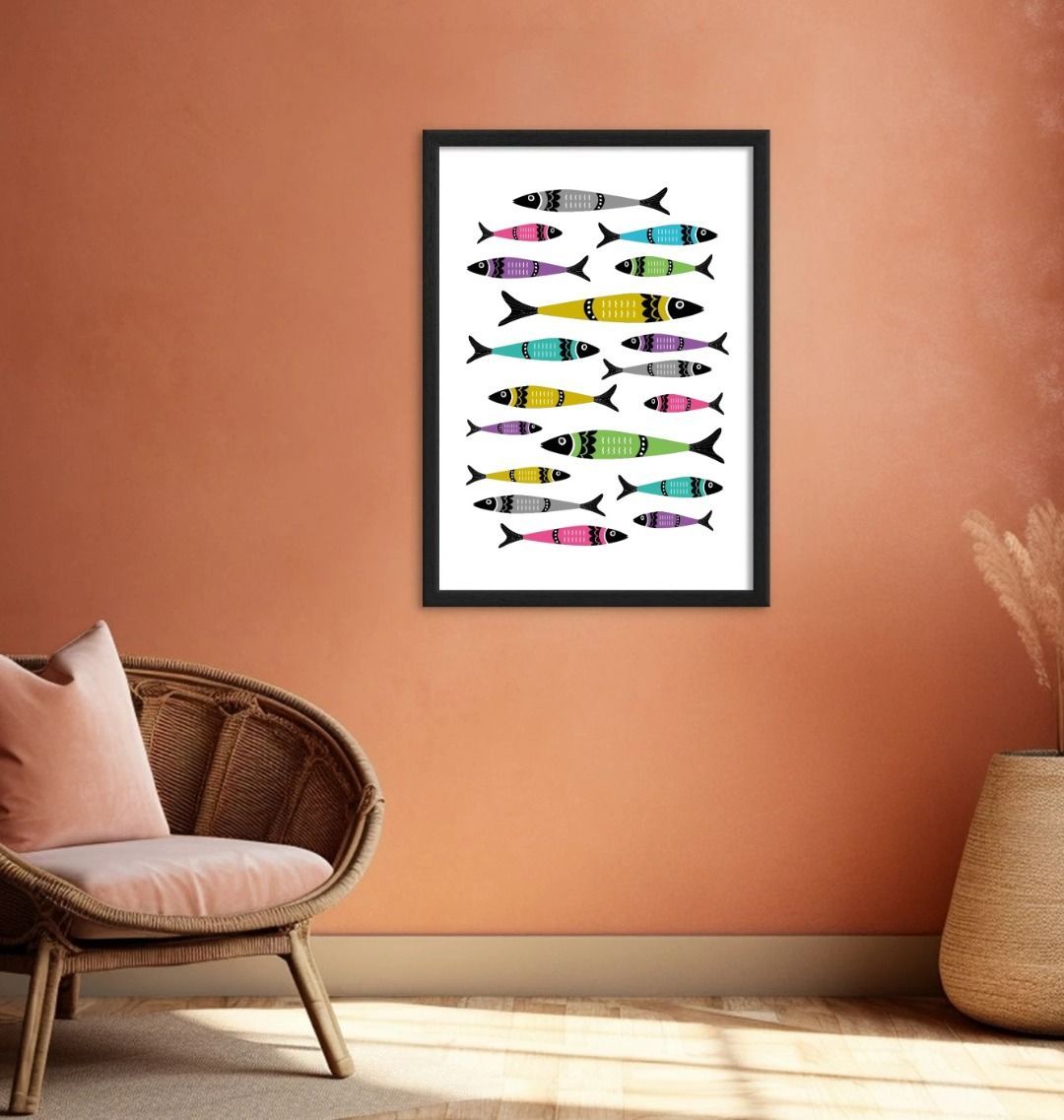 Sardine Kitchen Art Print