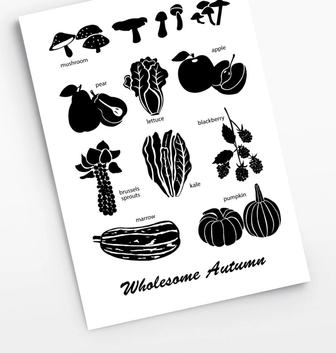 Wholesome Autumn Print