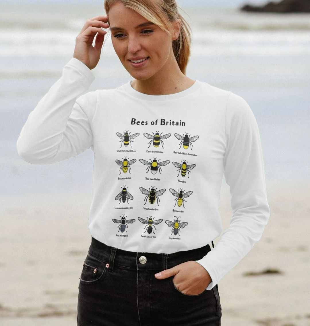 Women's Bees of Britain Long Sleeve T-shirt