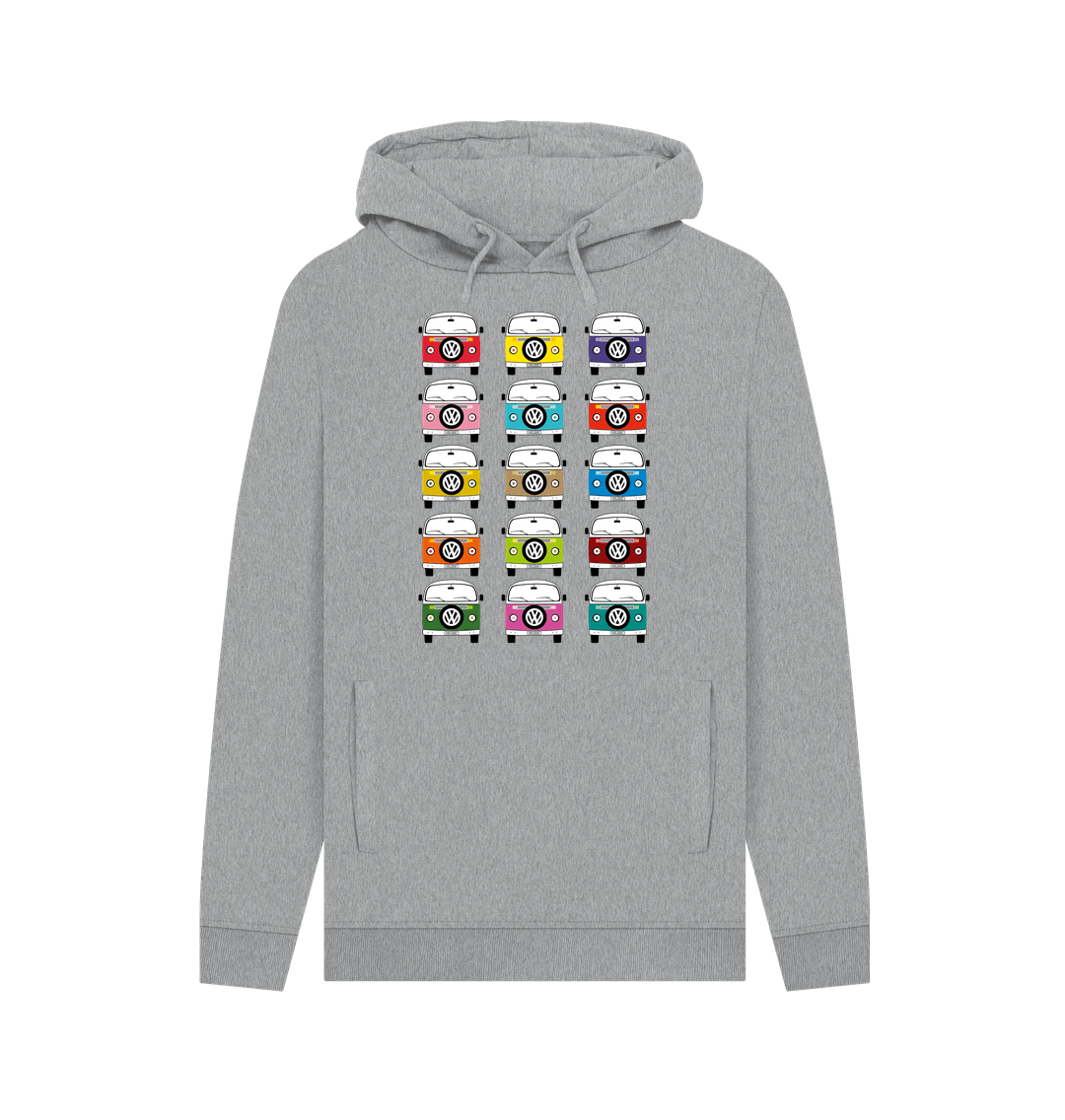 Light Heather Men's Favourite Campervan Holiday Hoodie