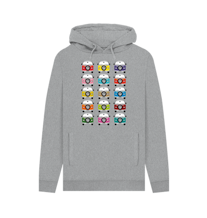 Light Heather Men's Favourite Campervan Holiday Hoodie