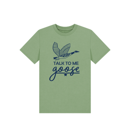 Sage Talk to me Goose Children's Tshirt