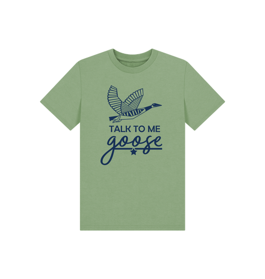 Sage Talk to me Goose Children's Tshirt