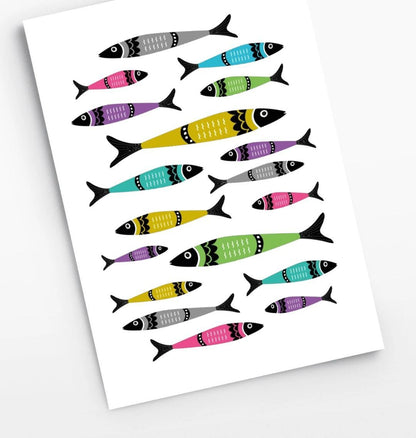 Sardine Kitchen Art Print