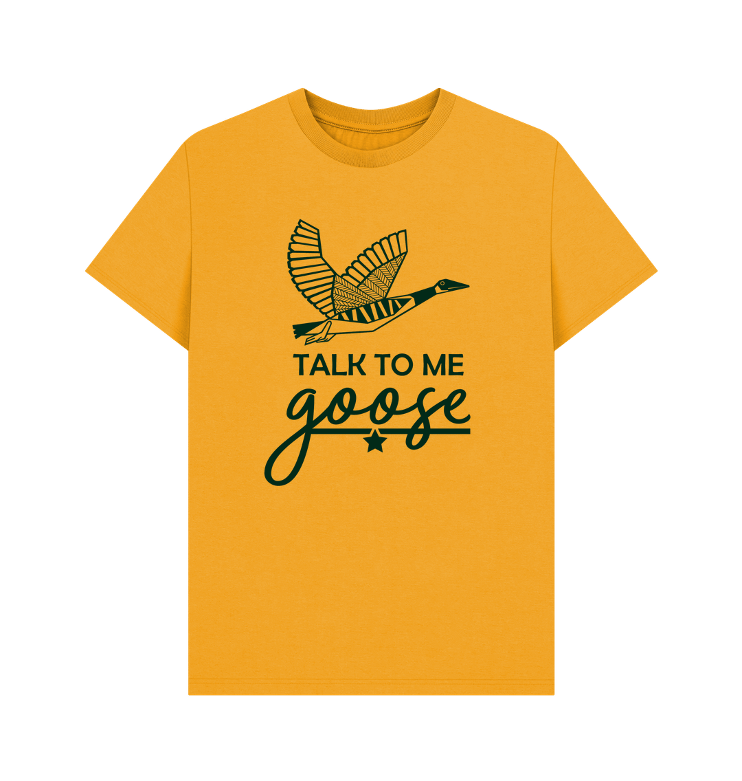 Mustard Printed T-shirt