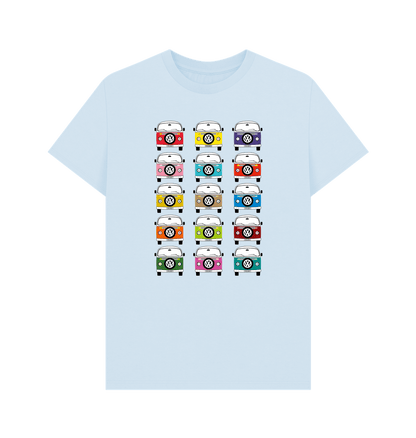 Sky Blue Favourite Campervan Holiday T-shirt