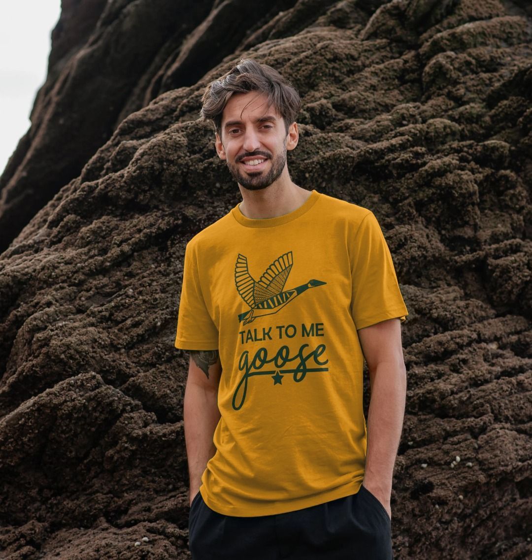 Talk to me Goose Quote Men's T-shirtb