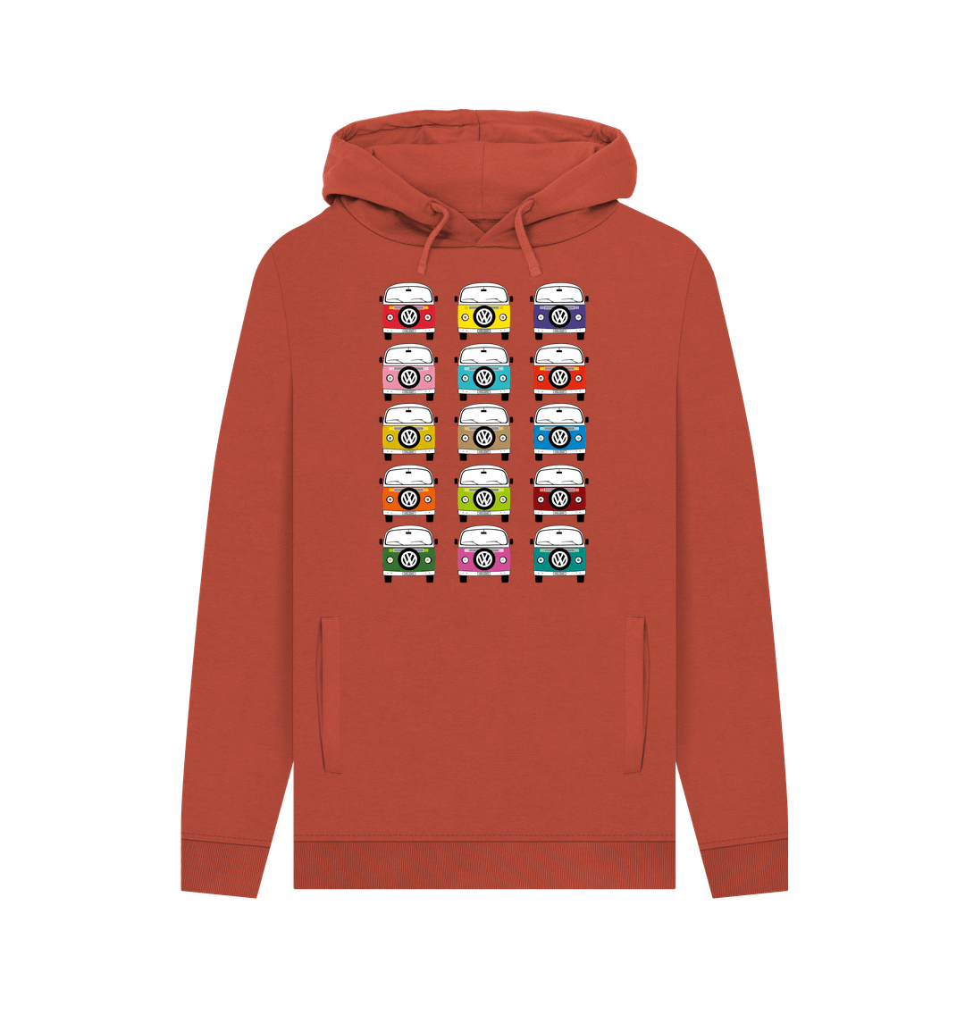 Rust Men's Favourite Campervan Holiday Hoodie