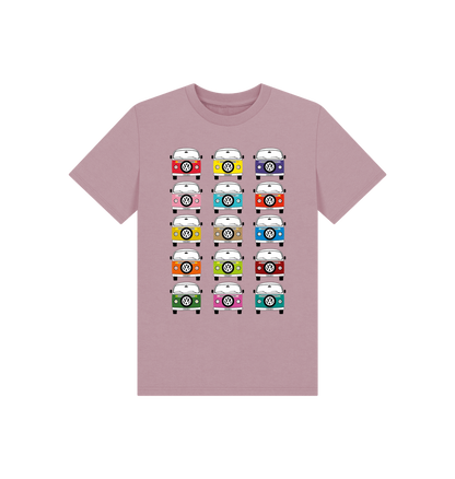 Mauve Printed Kids T-Shirt