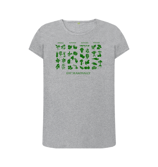 Athletic Grey Women's Eat Seasonally T-Shirt