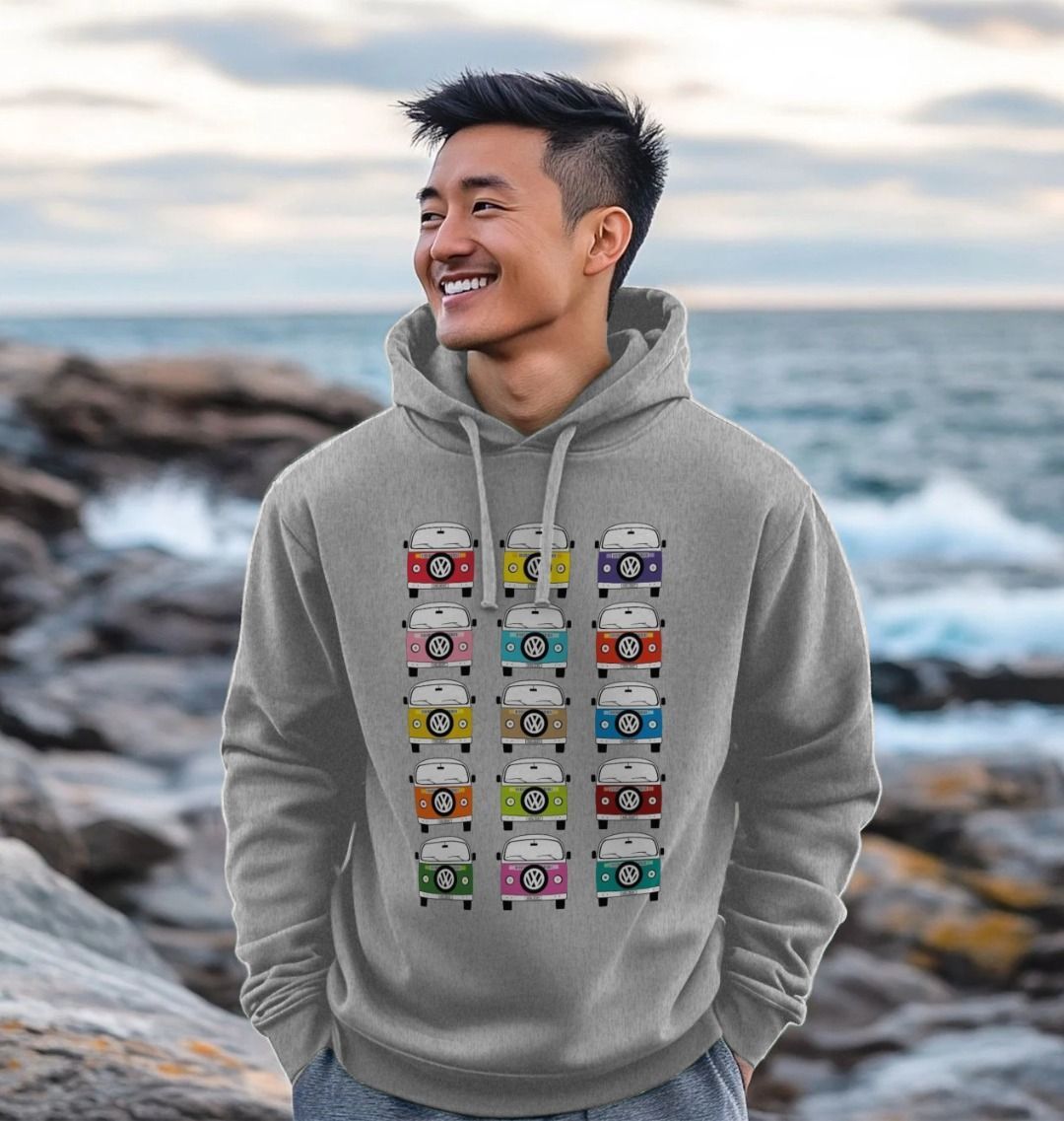 Men's Favourite Campervan Holiday Hoodie