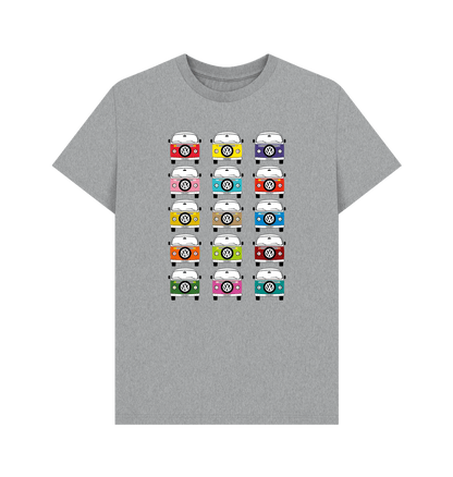 Athletic Grey Favourite Campervan Holiday T-shirt