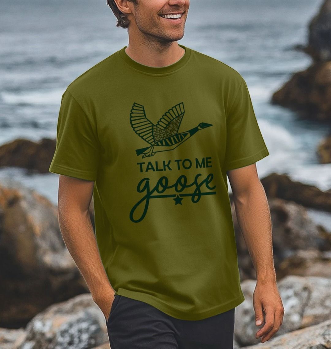 Talk to me Goose Quote Men's T-shirtb