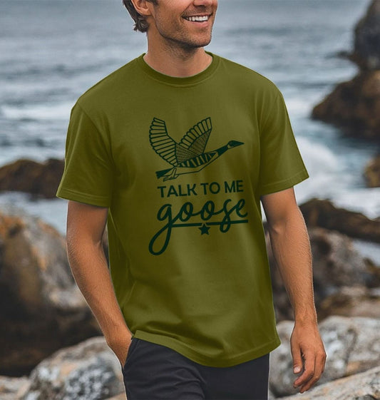 Talk to me Goose Quote Men's T-shirtb