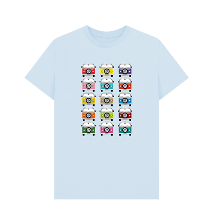 Sky Blue Women's Favourite Campervan Holiday T-shirt