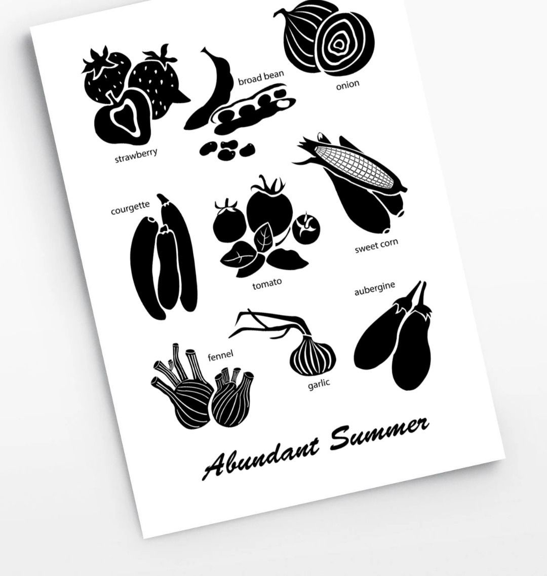 Abundant Summer Print