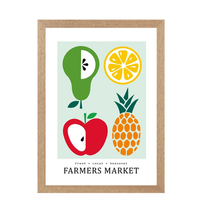 Natural Frame Framed art print