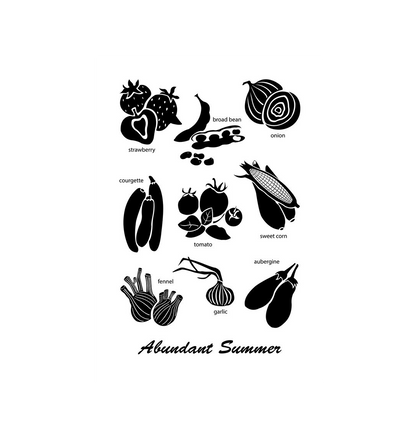 No Frame Abundant Summer Print