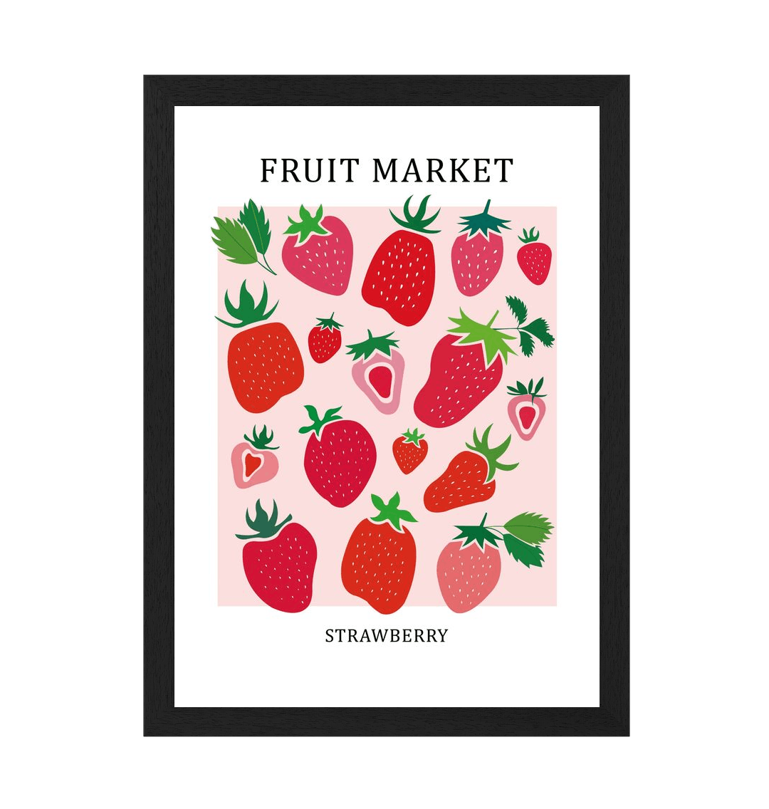 Black Frame Framed art print