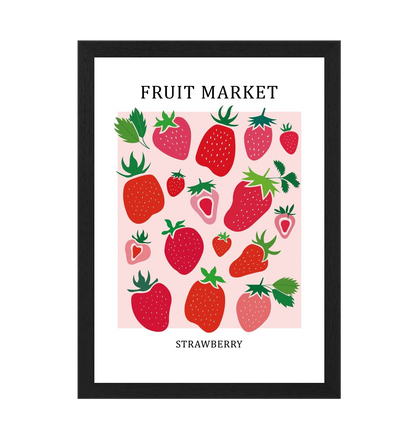 Black Frame Framed art print