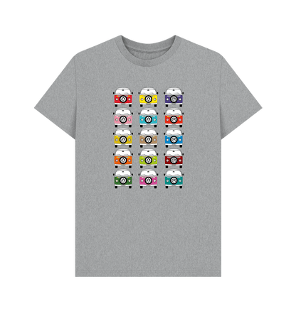 Athletic Grey Women's Favourite Campervan Holiday T-shirt
