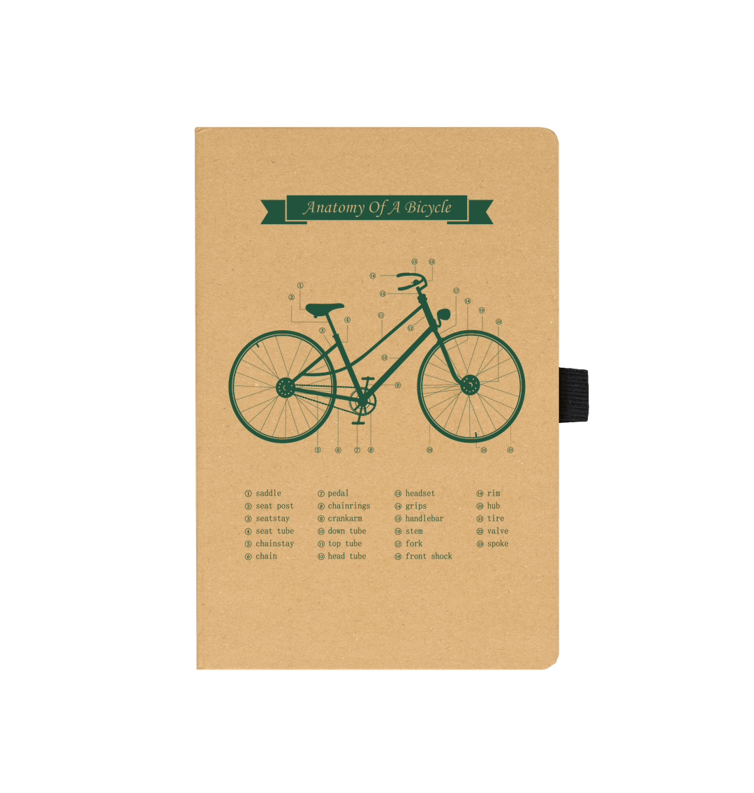 Kraft Anatomy Of a Bicycle notebook