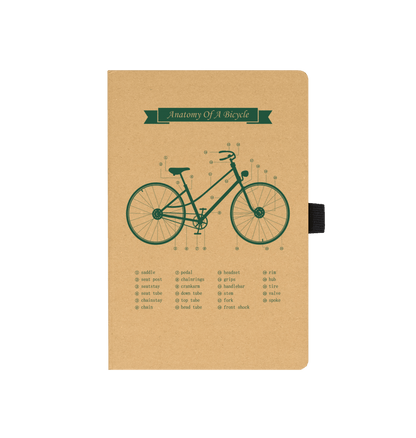 Kraft Anatomy Of a Bicycle notebook