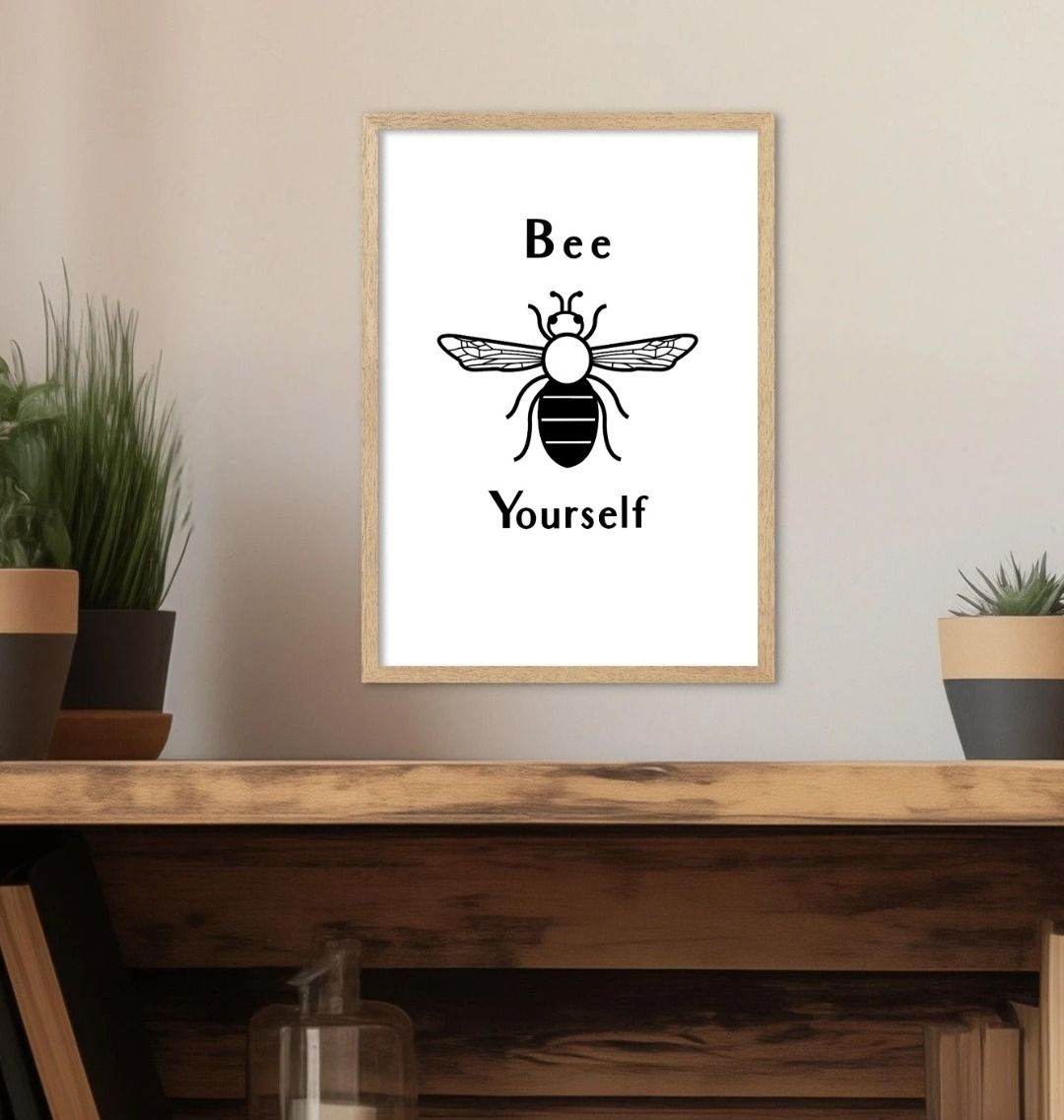 Bee Yourself Children's Print