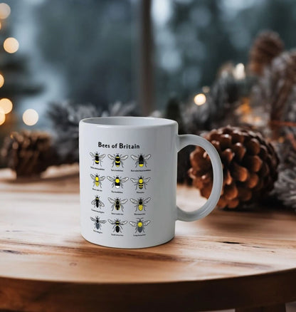 Bees of Britain Mug