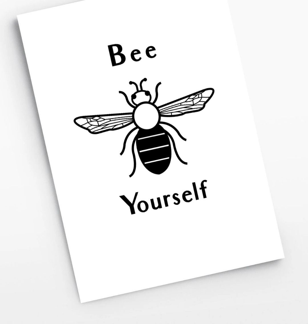 Bee Yourself Children's Print