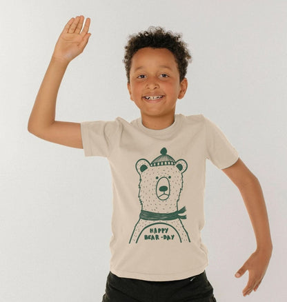 Happy bear-day Kids T-shirt