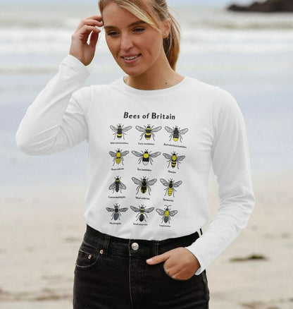 Women's Bees of Britain Long Sleeve T-shirt
