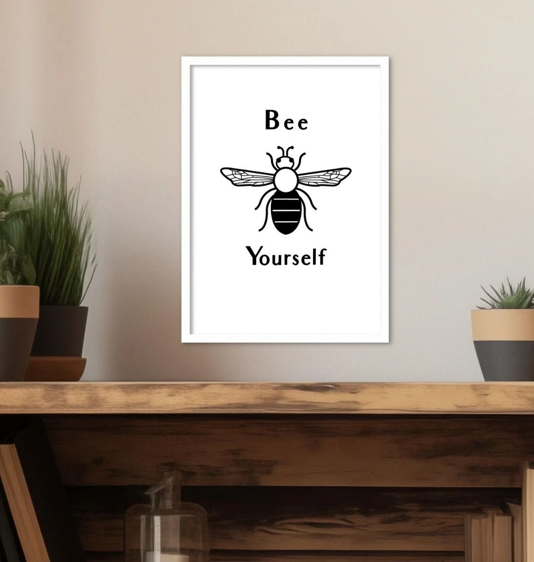 Bee Yourself Children's Print