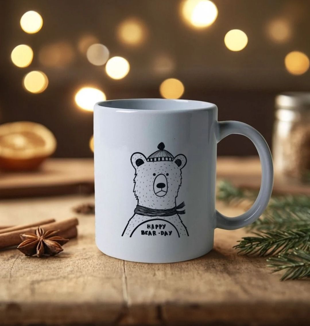 Happy bear-day Mug