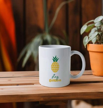 Stay golden pineapple mug