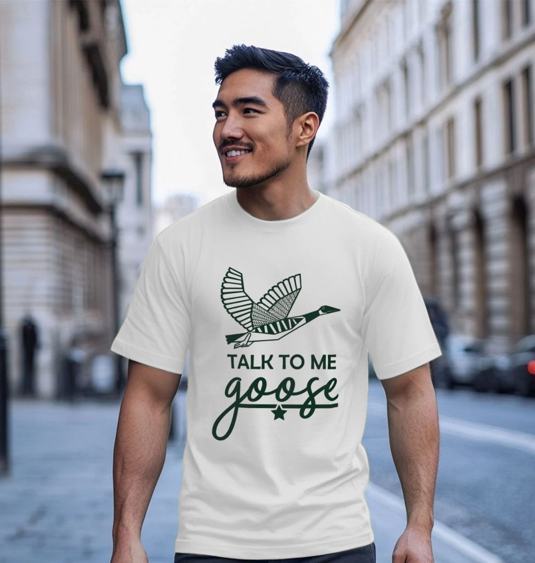 Talk to me Goose Quote Men's T-shirtb