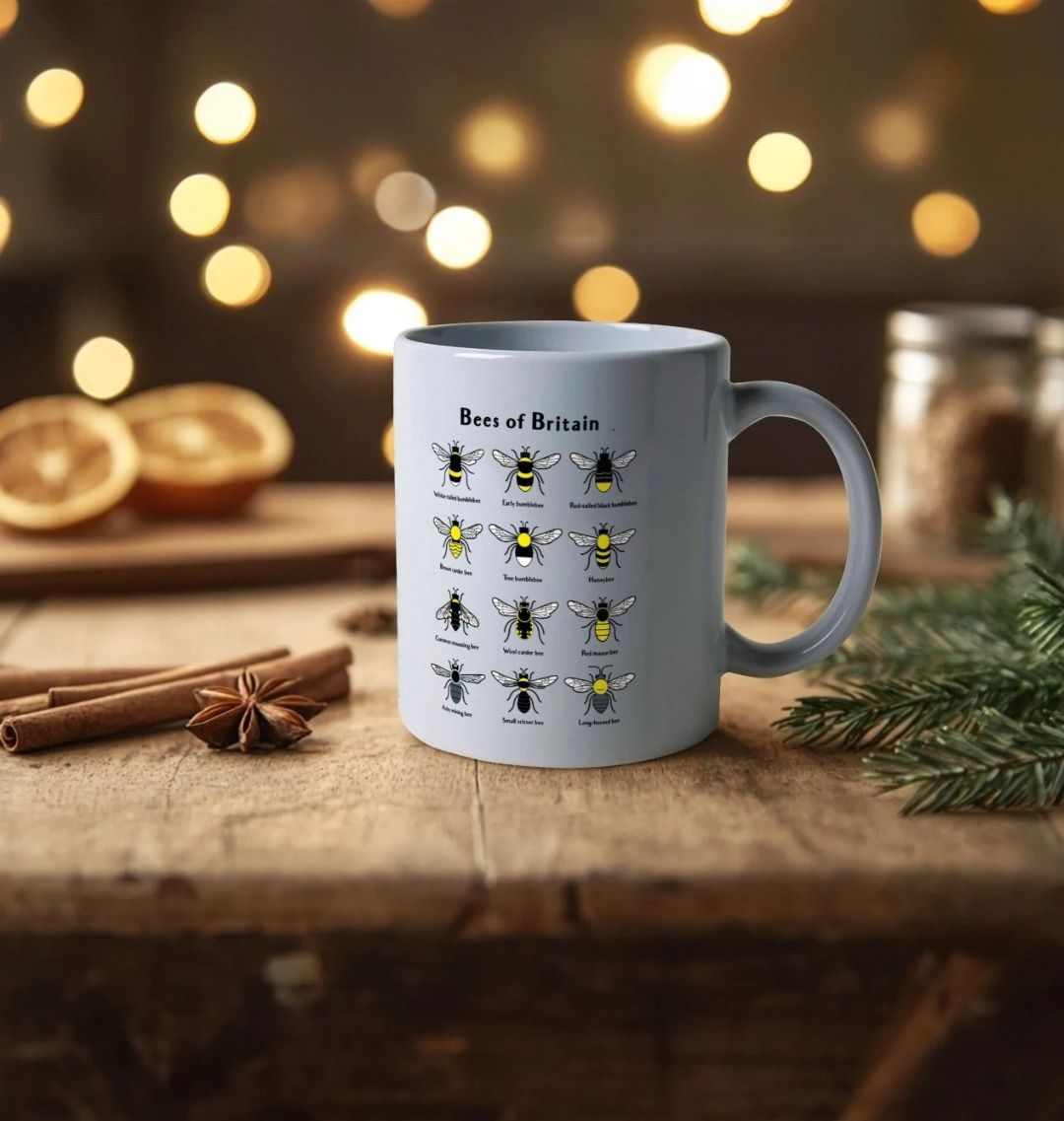 Bees of Britain Mug