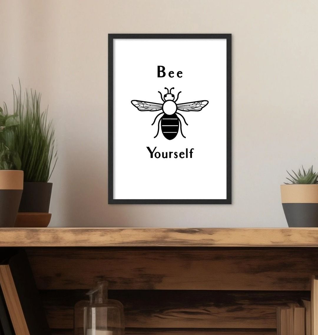 Bee Yourself Children's Print