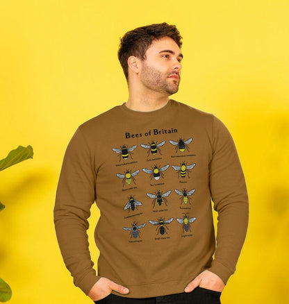 Men's Bees of Britain Jumper